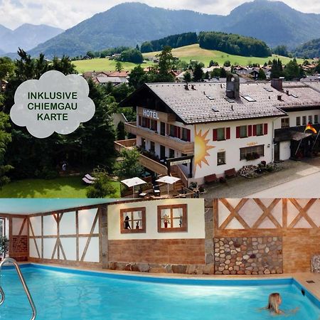 Hotel Alpensonne Ruhpolding Chiemgau Karte エクステリア 写真