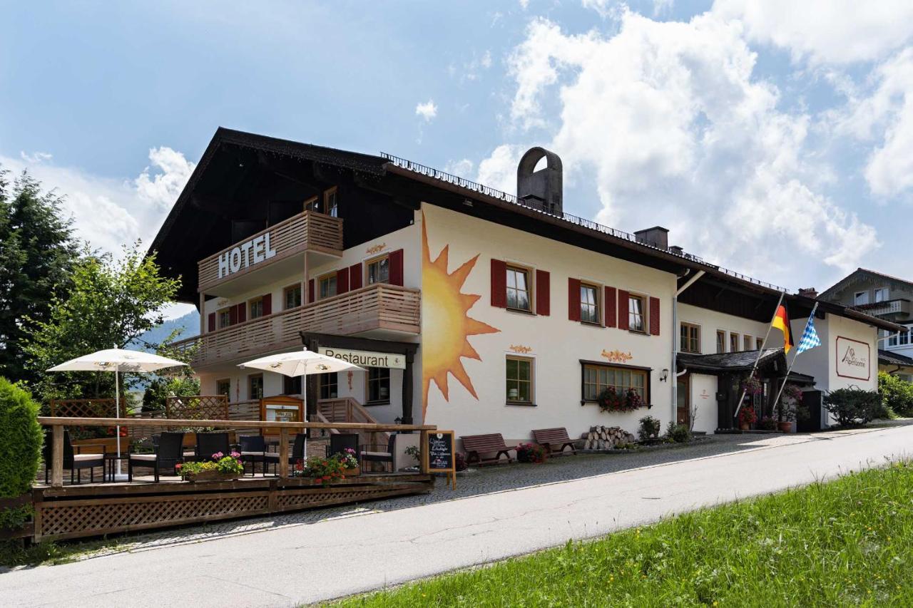 Hotel Alpensonne Ruhpolding Chiemgau Karte エクステリア 写真