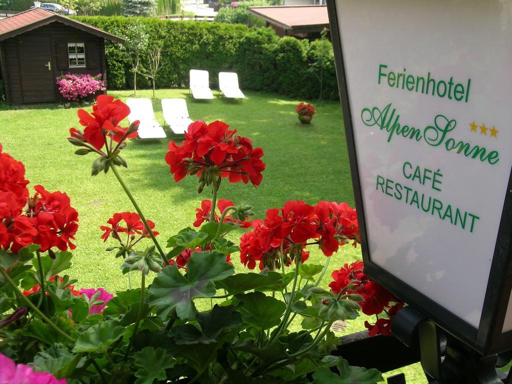 Hotel Alpensonne Ruhpolding Chiemgau Karte エクステリア 写真